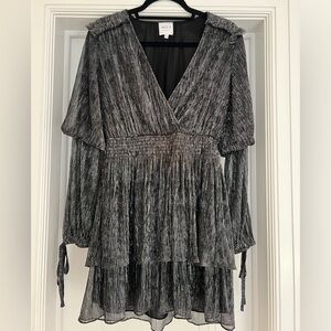 Misa Los Angeles Lurex dress. Size S.